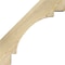 Ekena Millwork 4"W x 18"D x 18"H Merced Rough Sawn Knee Brace, Douglas Fir BRC04X18X18MRC00RDF - alternate 2